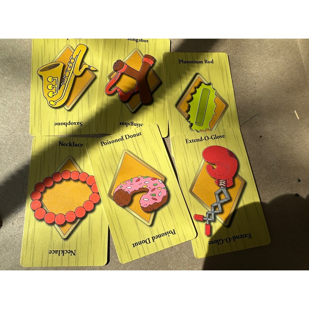 The Simpsons Clue Board Game 2002 Parker Brothers Springfield Edition READ - Picture 6 of 7
